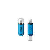 ADATA AC906-64G-RWB USB-nøgle 64 GB USB Type-A 2.0 Blå, Transparent