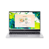 Acer Aspire Lite AL15-45P-R07J AMD Ryzen™ 7 5825U Laptop 39,6 cm (15.6") Fuld HD 16 GB DDR4-SDRAM 512 GB SSD Wi-Fi 6 (802.11ax) Windows 11 Home Sølv