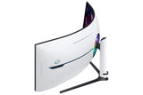 Samsung G95NC computerskærm 144,8 cm (57") 7680 x 2160 pixel Dual UHD QLED Hvid