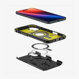 Spigen Tough Armor AI (MagFit) mobiltelefon etui 15,5 cm (6.1") Cover Sort