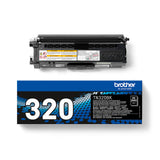 Brother TN-320BK tonerpatron 1 stk Original Sort