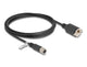 DeLOCK 80461 netværkskabel Sort 2 m Cat5e F/UTP (FTP)