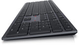 DELL KB900 tastatur Kontor RF trådløs + Bluetooth QWERTZ Tysk Grafit