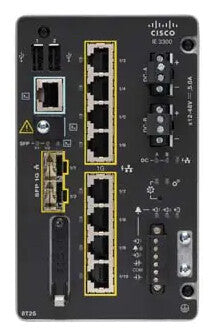 Cisco Catalyst IE-3300-8T2S-A netværksswitch Administreret L2 Gigabit Ethernet (10/100/1000) Sort