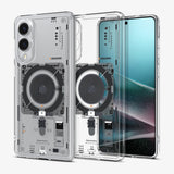 Spigen Ultra Hybrid Neo One (MagFit) mobiltelefon etui 17 cm (6.7") Cover Transparent
