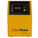 CyberPower CPS1000E UPS-enhed Dobbeltkonvertering (online) 1 kVA 700 W 2 AC stikkontakt(er)