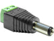 DeLOCK 65487 kabel kønsskifter DC 2.5 x 5.5 mm 2p Sort, Grøn