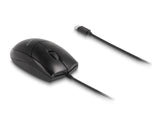 DeLOCK 12114 mus Universel Ambidextrous USB Type-C Optisk 1200 dpi