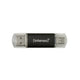 Intenso Twist Line USB-nøgle 128 GB USB Type-A / USB Type-C 3.2 Gen 1 (3.1 Gen 1) Anthracit