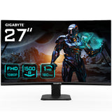 GIGABYTE GS27FC computerskærm 68,6 cm (27") 1920 x 1080 pixel Fuld HD LCD Sort