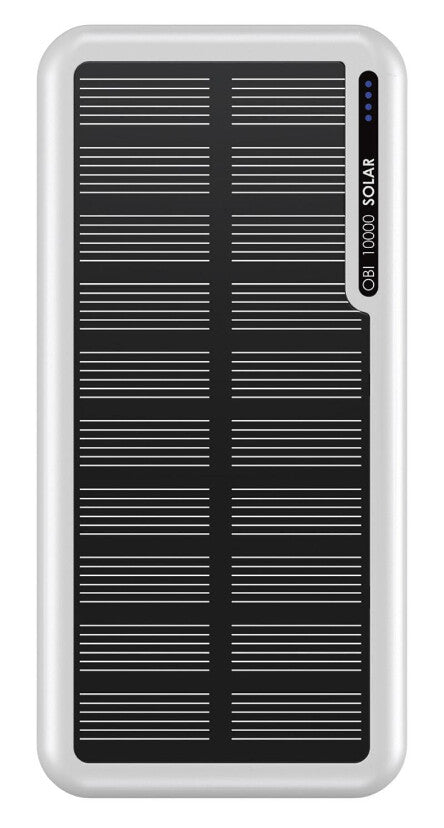Boompods Obi-Solar 10000 mAh Hvid