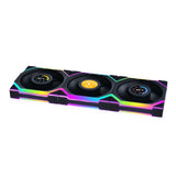 Lian Li UNI FAN SL Wireless LCD 120 Computerkabinet Ventilator 12 cm Sort 3 stk
