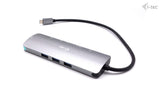 i-tec C31NANOLANPD100 dockingstation Ledningsført USB 3.2 Gen 1 (3.1 Gen 1) Type-C Grå