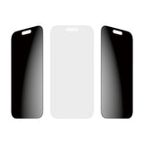 PanzerGlass SAFE. by ® 2-Way Privacy Skærmbeskyttelse iPhone 17 | iPhone 16 Pro | Ultra-Wide Fit m. EasyAligner