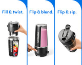 NutriBullet Flip 0,59 L Bærbar blender 11 W Sort