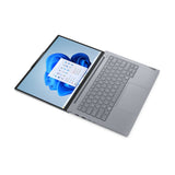 Lenovo ThinkBook 14 G8 IRL Intel Core 7 240H Laptop 35,6 cm (14") WUXGA 16 GB DDR5-SDRAM 512 GB SSD Wi-Fi 6E (802.11ax) Windows 11 Pro Nordisk Grå