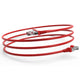 Inca CAT6 RJ45 2 m netværkskabel Rød U/UTP (UTP)