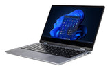 TERRA Mobile 360-13R Intel® Core™ i5 i5-1334U Laptop 33,8 cm (13.3") Berøringsskærm Fuld HD 16 GB DDR4-SDRAM 512 GB SSD Wi-Fi 6 (802.11ax) Windows 11 Pro Tysk Anthracit