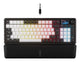 Corsair VANGUARD 96 tastatur Spil USB QWERTZ Tysk Sort, Hvid