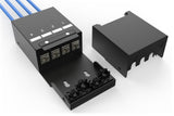 Digitus DN-93708-4 netværk fordelerskab Sort