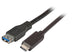 EFB Elektronik K5313SW.0,2 USB-kabel USB 3.2 Gen 1 (3.1 Gen 1) 0,2 m USB C USB A 5 Gbit/sek. Sort