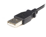 StarTech.com 3m USB/Micro USB USB-kabel USB 2.0 USB A Micro-USB B 0,48 Gbit/sek. Sort