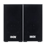 iBox IGLSP1B højttaler 2-vejs Sort Ledningsført 10 W
