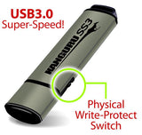 iStorage Kanguru 32GB SS3 USB3.0 USB-nøgle USB Type-A 3.2 Gen 1 (3.1 Gen 1) Aluminium
