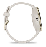 Garmin Venu 3S 3,05 cm (1.2") AMOLED 41 mm Digital 390 x 390 pixel Berøringsskærm Guld, Elfenben Wi-Fi GPS (satellit)