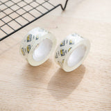 Deli D260304 tape 18 m Transparent 8 stk