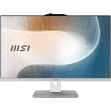 MSI Modern AM242P 1M-1873AT Intel Core 3 100U 60,5 cm (23.8") 1920 x 1080 pixel All-in-One PC 16 GB DDR5-SDRAM 256 GB SSD Windows 11 Home Wi-Fi 6E (802.11ax) Hvid