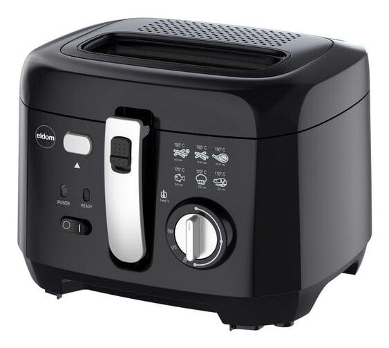 ELDOM FR18C frituregryde Enkelt 2,5 L Enkeltstående 1800 W Sort