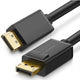 Ugreen 10211 DisplayPort kabel 1 m Sort