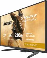 iiyama G-MASTER GB2791QSU-B1 computerskærm 68,6 cm (27") 2560 x 1440 pixel Wide Quad HD LCD Sort