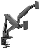 LC-Power LC-EQ-A34B-D skærmbeslag og -stativer 86,4 cm (34") Skrivebord Sort