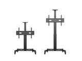 Multibrackets 5834 tv-beslag 190,5 cm (75") Sort