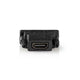 Nedis CVBW34912AT kabel kønsskifter DVI-D 24+1-Pin HDMI Anthracit