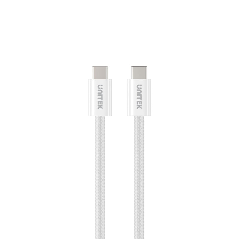 UNITEK C14141AWH01-1M USB-kabel USB 2.0 USB C 0,48 Gbit/sek. 100 W Hvid
