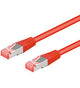 Goobay Cat6a-1000, 10m netværkskabel Rød