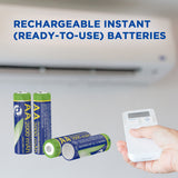 Gembird EG-BA-AA20R4-01 husholdningsbatteri Genopladeligt batteri AA Nikkel-Metalhydrid (NiMH)