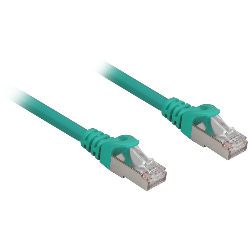 Sharkoon Cat.6a SFTP netværkskabel Grøn 5 m Cat6a S/FTP (S-STP)