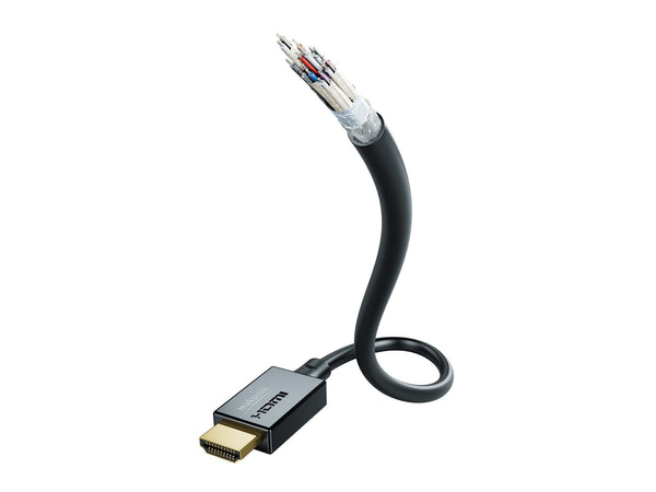 Inakustik 00324620 HDMI-kabel 2 m HDMI Type A (Standard) Sort
