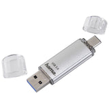Hama C-Laeta USB-nøgle 32 GB USB Type-A / USB Type-C 3.2 Gen 1 (3.1 Gen 1) Sølv