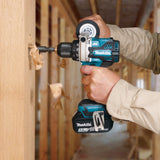 Makita DDF492Z bor 2100 rpm Nøglefri 2,6 kg Blå, Sort