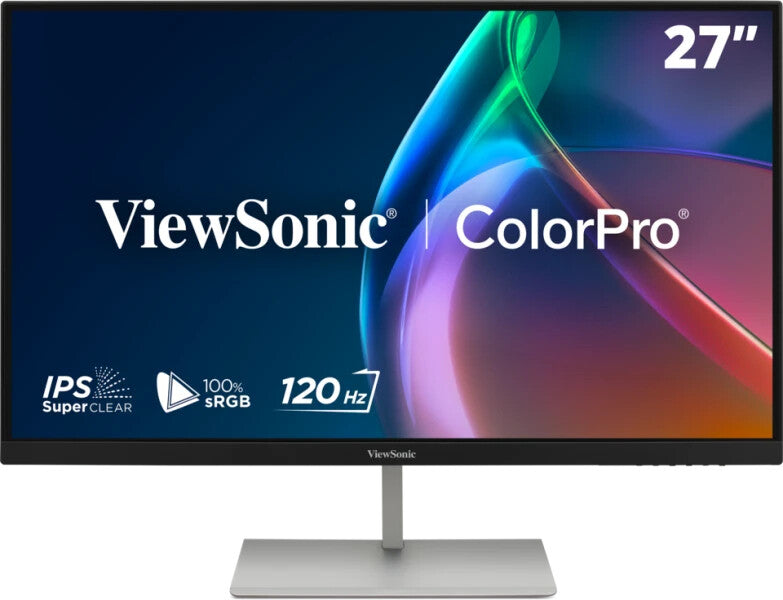 Viewsonic VP Series VP2766-2K computerskærm 68,6 cm (27") 2560 x 1440 pixel Quad HD LED Sølv, Sort