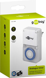 Goobay 73289 elektronisk tæller Hvid Daglig timer
