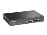 TP-Link TL-SG1008MP netværksswitch Ikke administreret Gigabit Ethernet (10/100/1000) Strøm over Ethernet (PoE) Sort