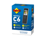 Fon FRITZ! C6 DECT telefon Nummervisning Sort