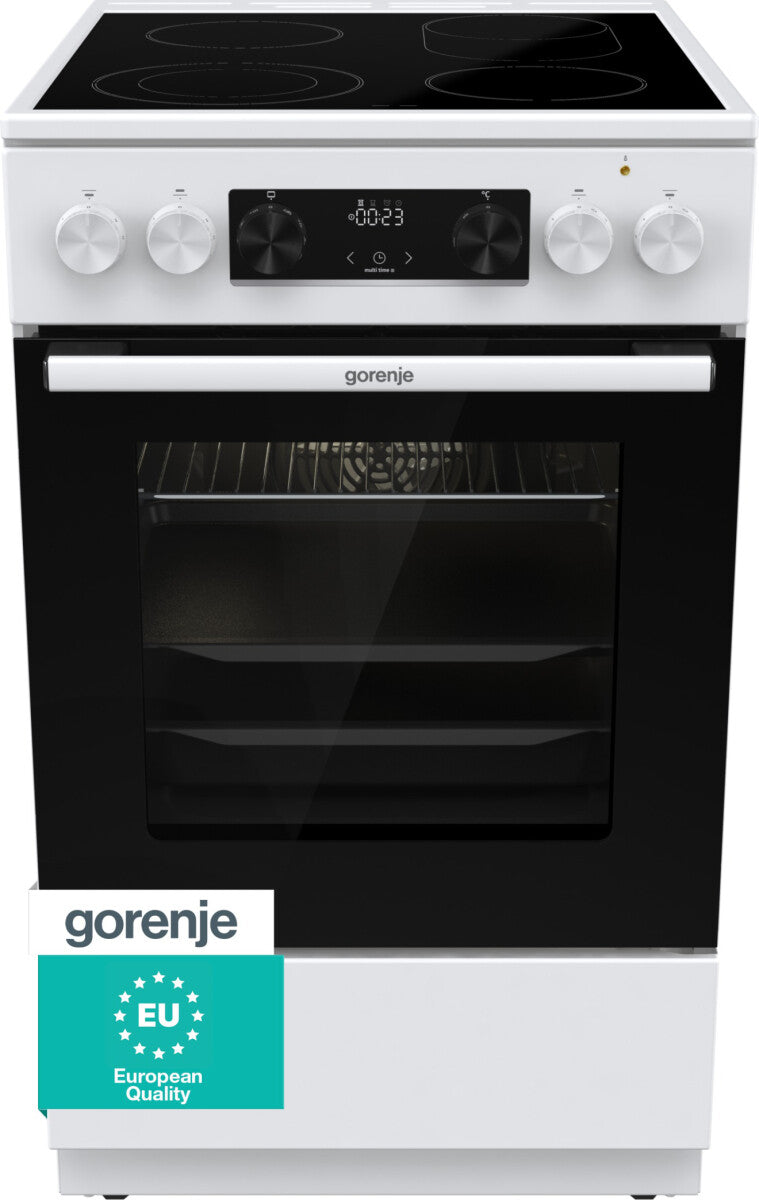Gorenje GECS5C70WA Fritstående komfur Elektrisk Keramisk Hvid
