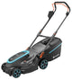 Gardena 14638-20 plæneklipper Skubbe plæneklipper Batteri Sort, Grøn